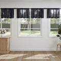 MIULEE White Sheer Curtains 105 Inches Long, 4 Panels Set, Light Filtering Voile Rod Pocket Drapes, Airy Soft Fabric Window Treatments for Living Room and Bedroom, 42 x 105 Inches